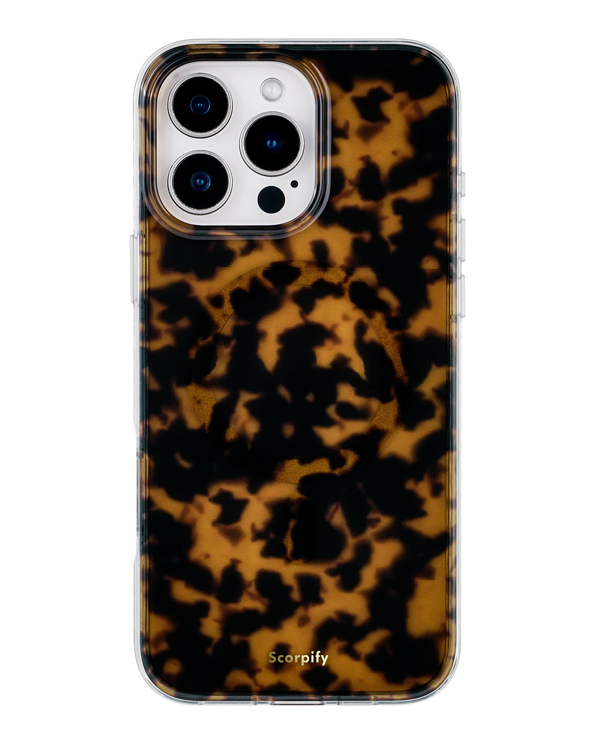Brown Tortoise Shell Magnetic iPhone Case