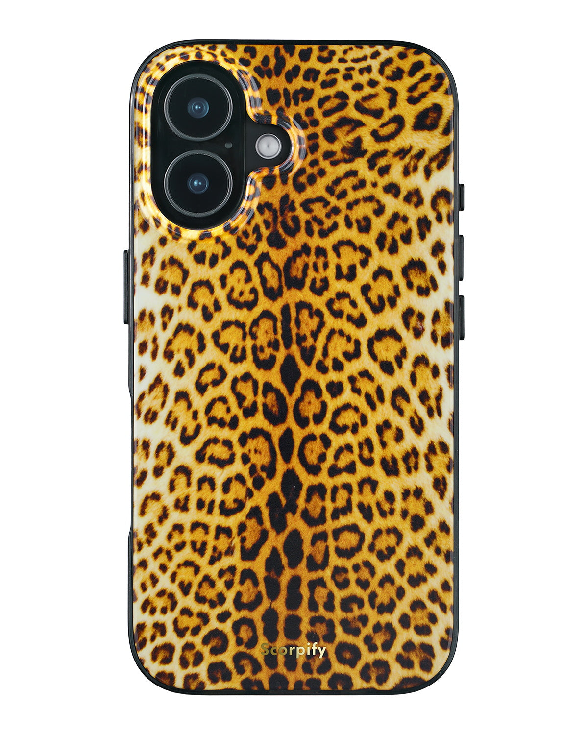 Gold Leopard Print Magnetic iPhone Case