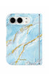 Icelandic blue marble print iPhone Duo case with MagSafe compatibility