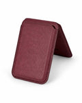 Dark Cherry MagSafe Leather Wallet