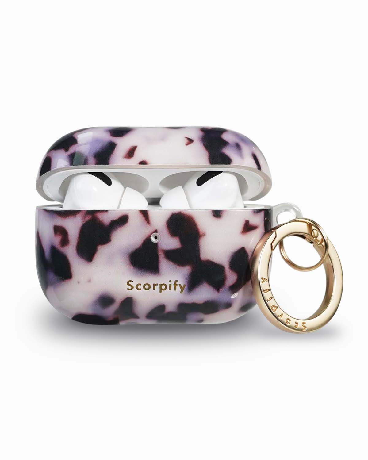 Pink Tortoise Shell AirPods Case