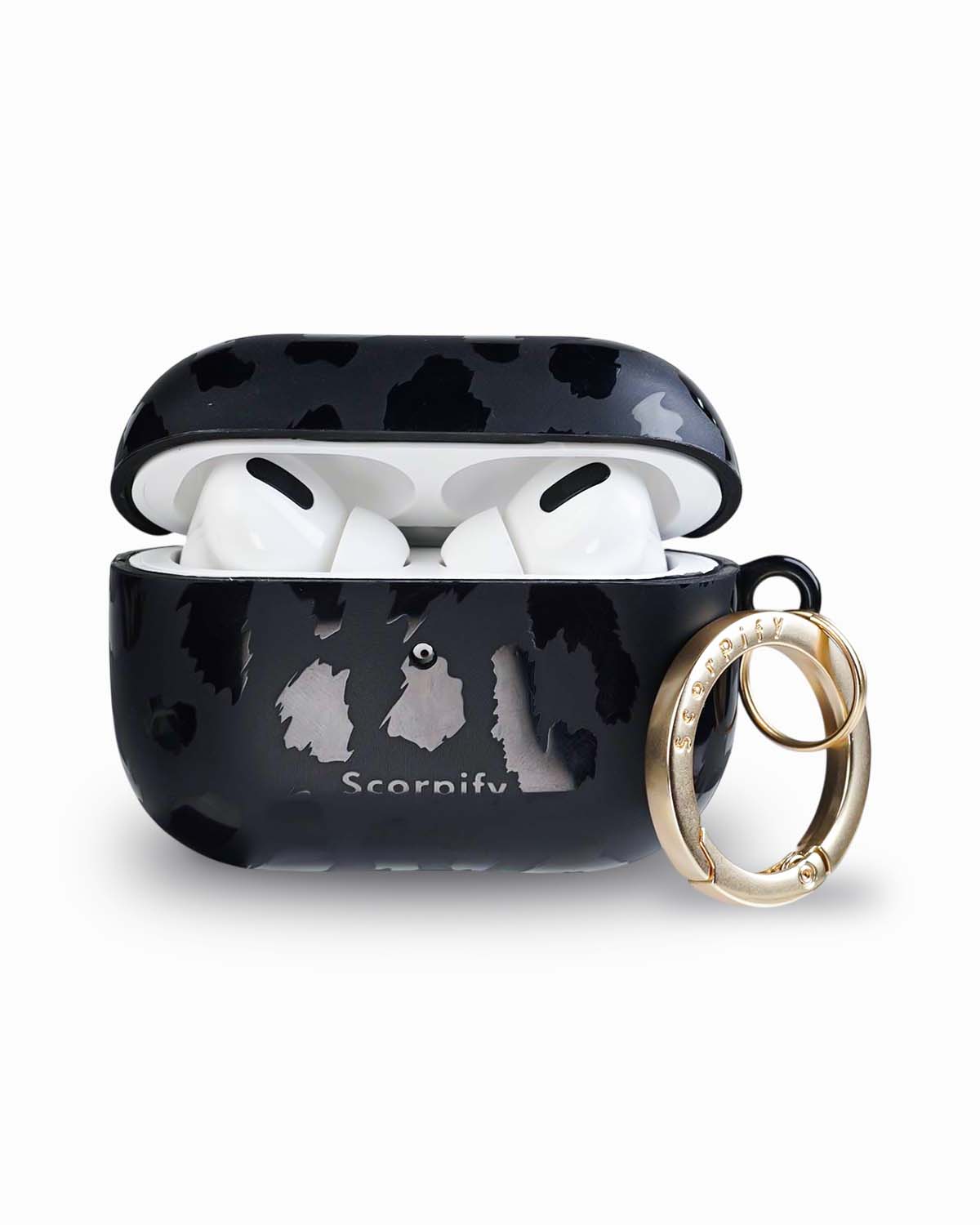 Black Leopard AirPods Case