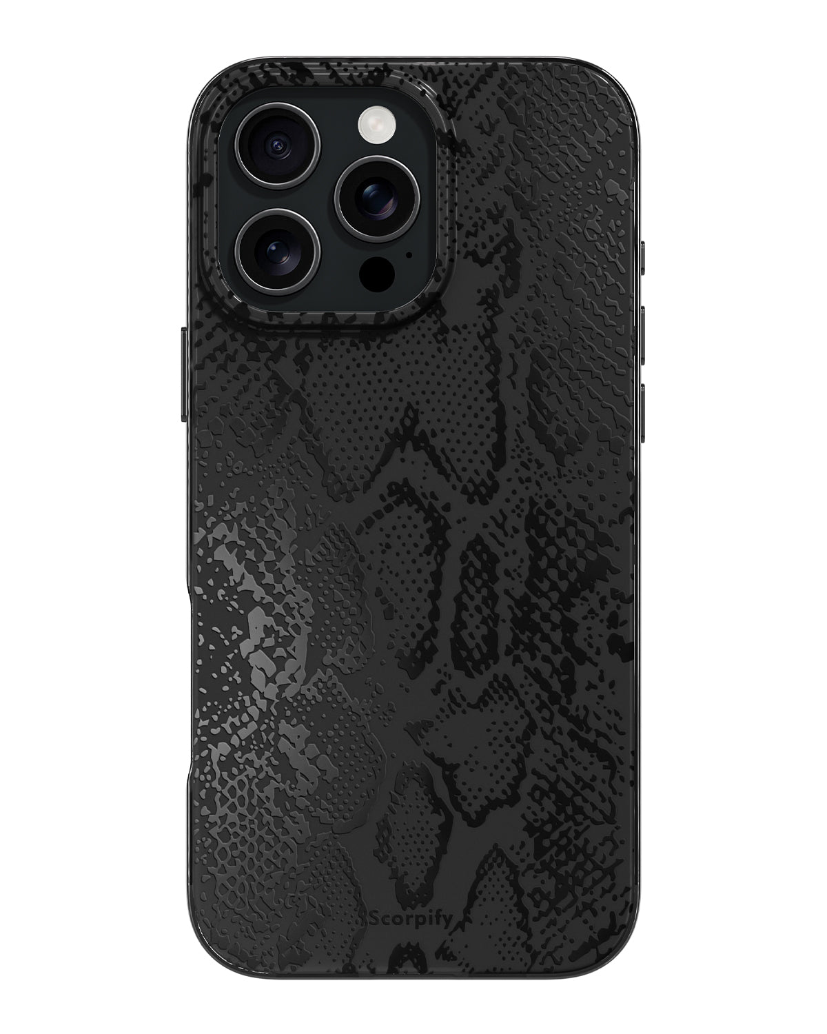 Matte Black Snake Magnetic iPhone Case, iPhone 16 Pro Max Matte Black Snake Magnetic iPhone Case, iPhone 16 Pro Max