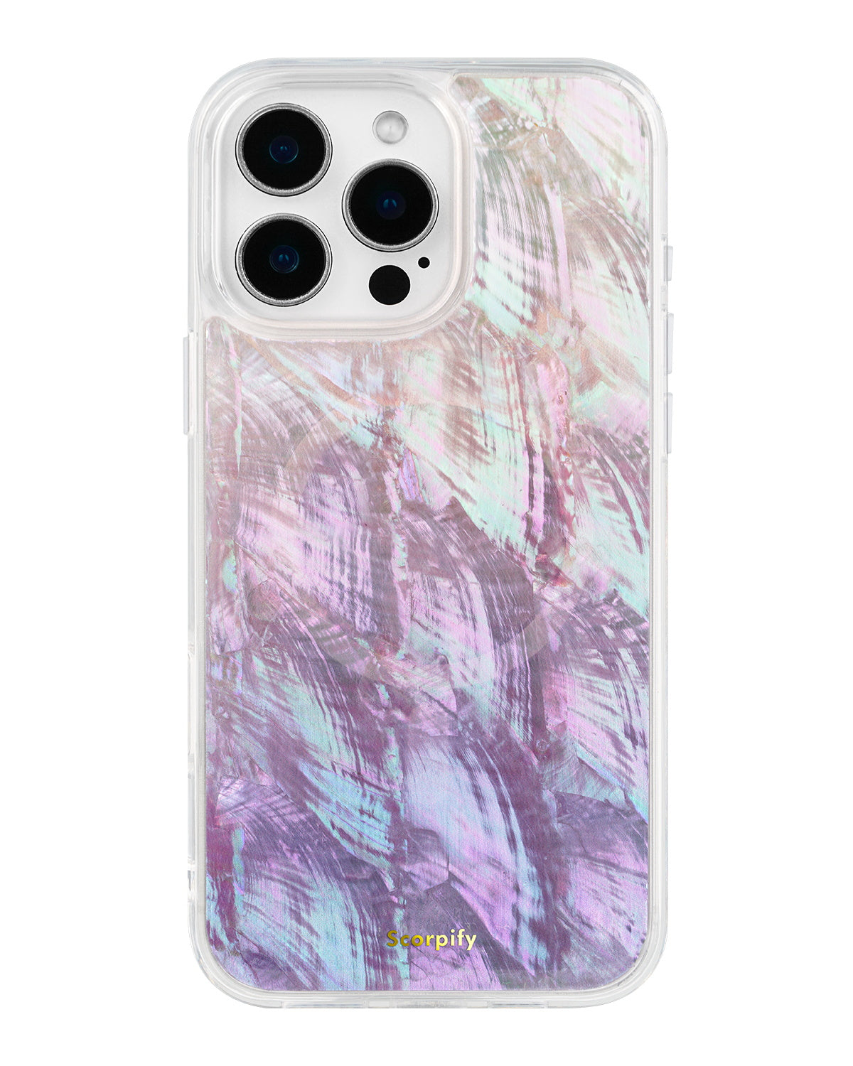 Purple Mother of Pearl Magnetic iPhone Case, iPhone 16 Pro Max Purple Mother of Pearl Magnetic iPhone Case, iPhone 16 Pro Max