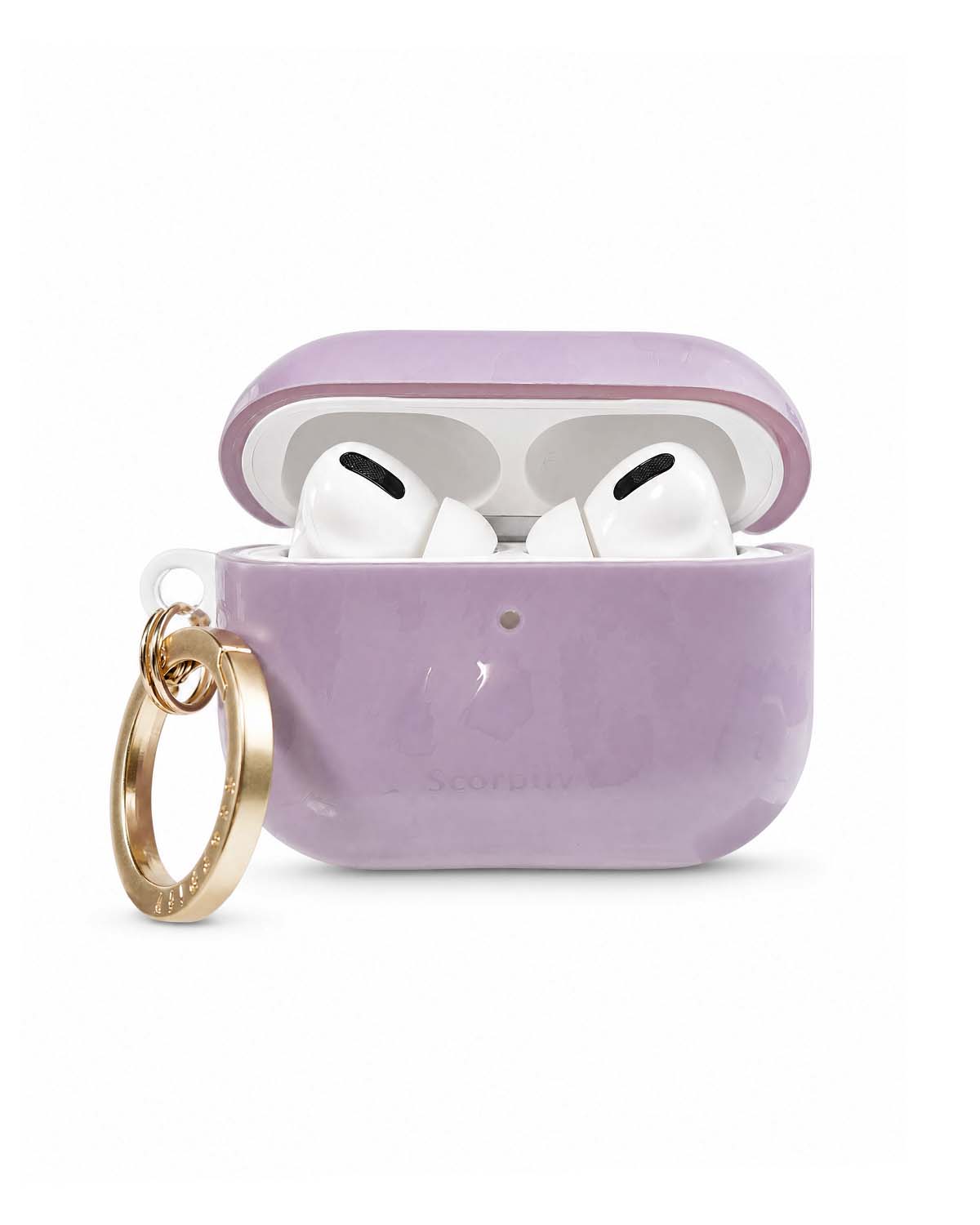 Lavender Leopard AirPods Case