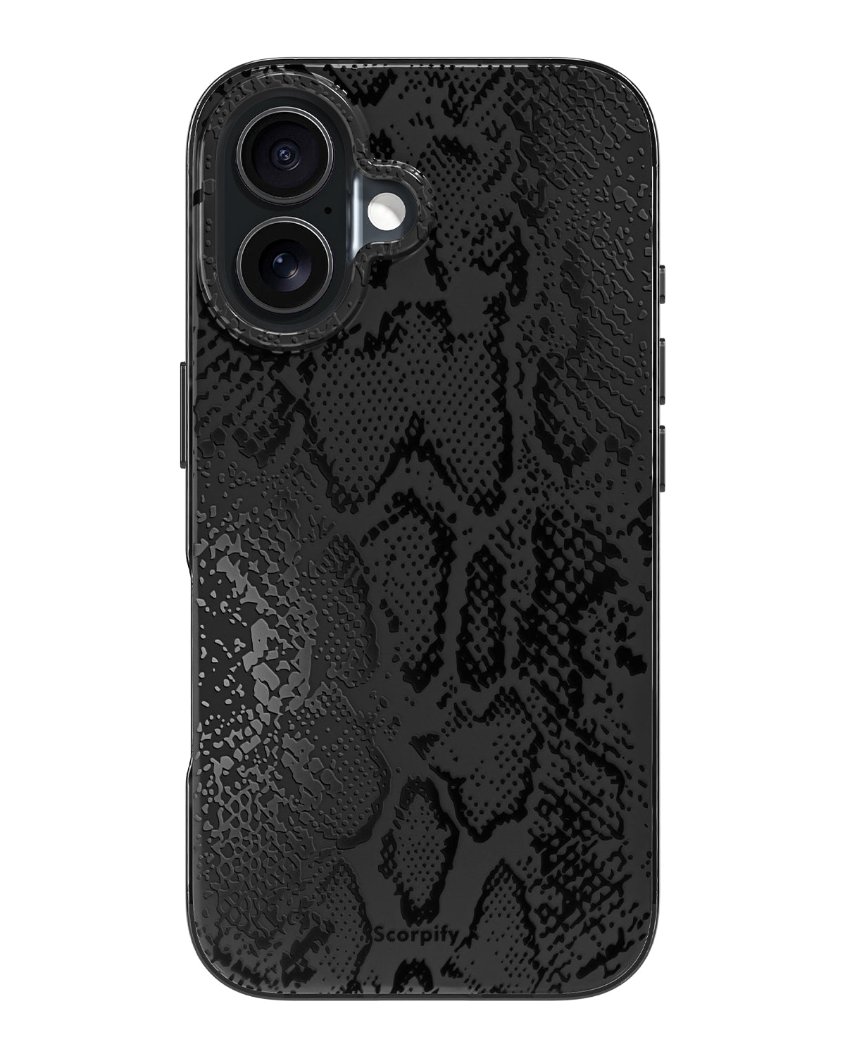 Matte Black Snake Magnetic iPhone Case