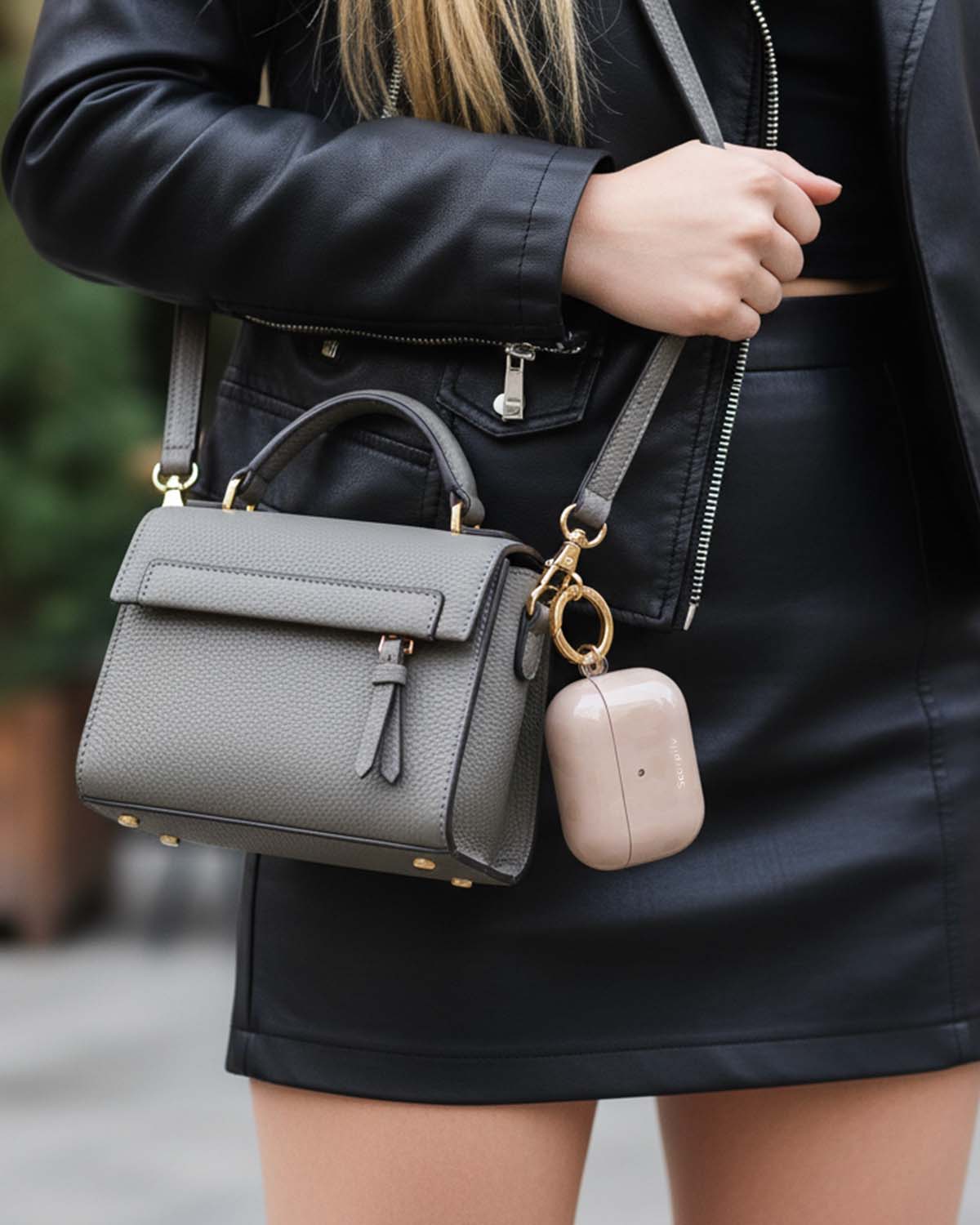 Nude Leopard AirPods Case