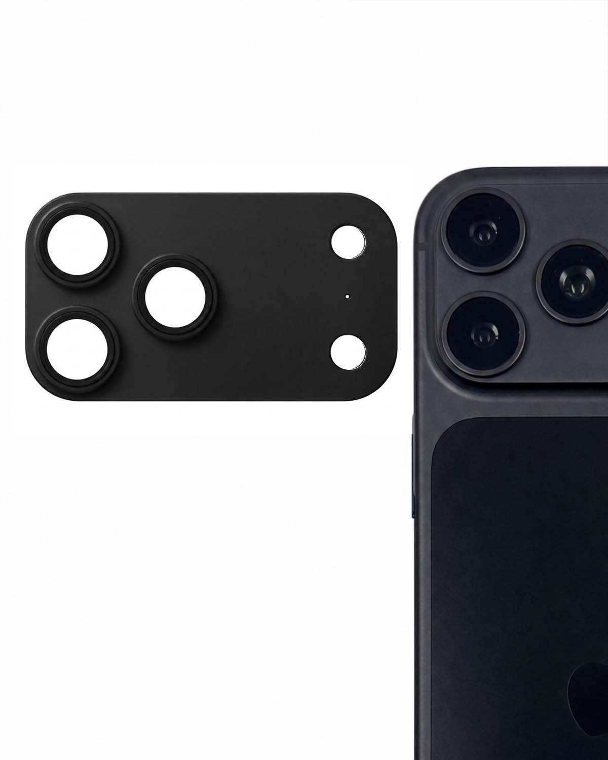 Unibody Matte Metal Camera Lens Protector for iPhone