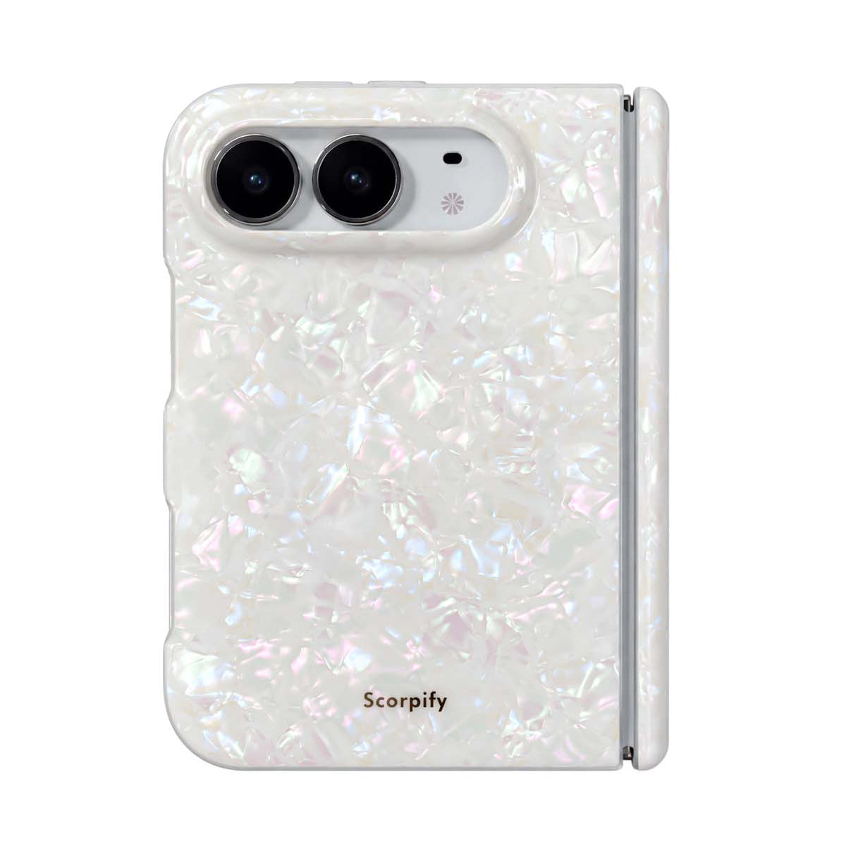 Colorful mother-of-pearl iPhone Duo case with MagSafe compatibility