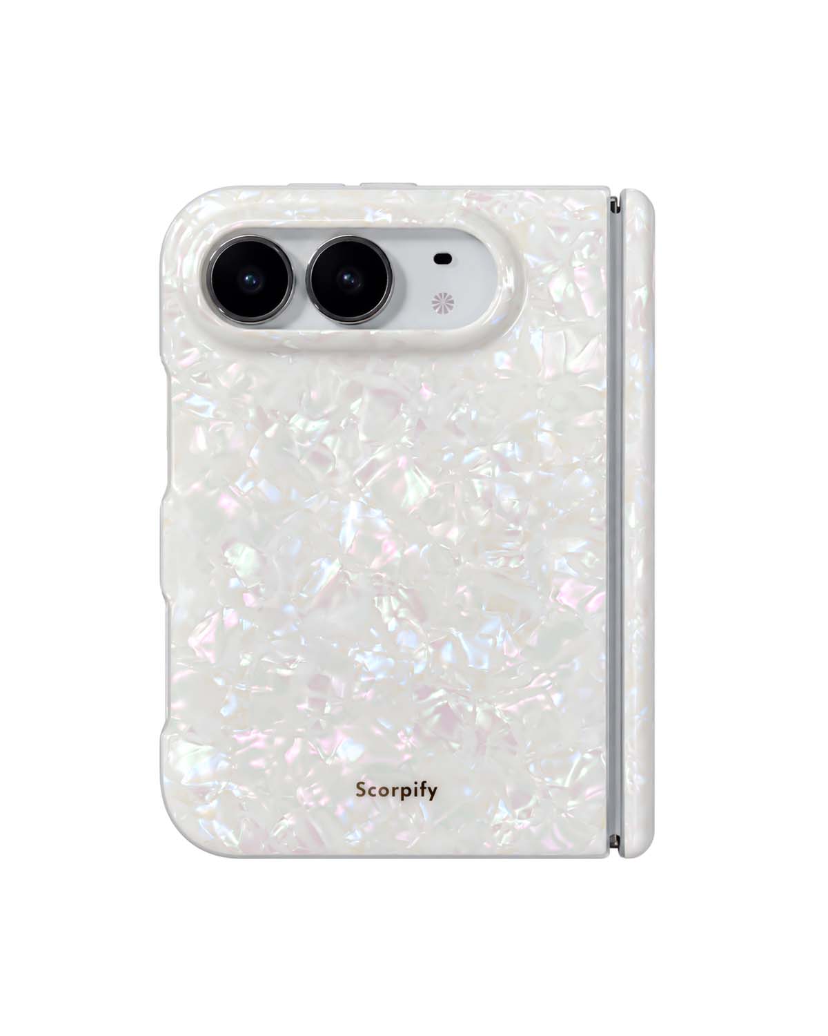 Colorful mother-of-pearl iPhone Duo case with MagSafe compatibility