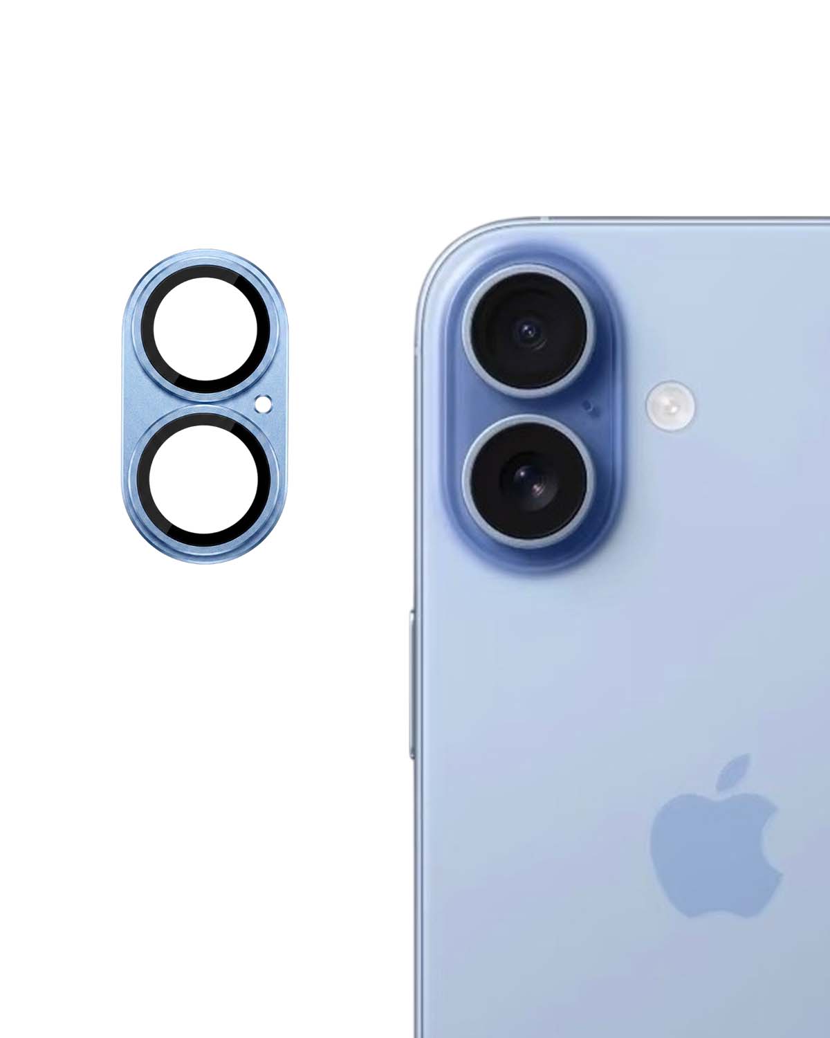 Unibody Matte Metal Camera Lens Protector for iPhone