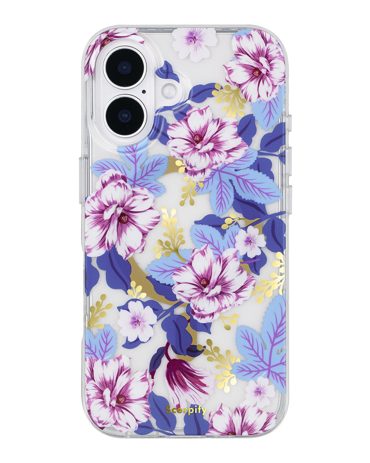 Purple Hibiscus Magnetic iPhone Case