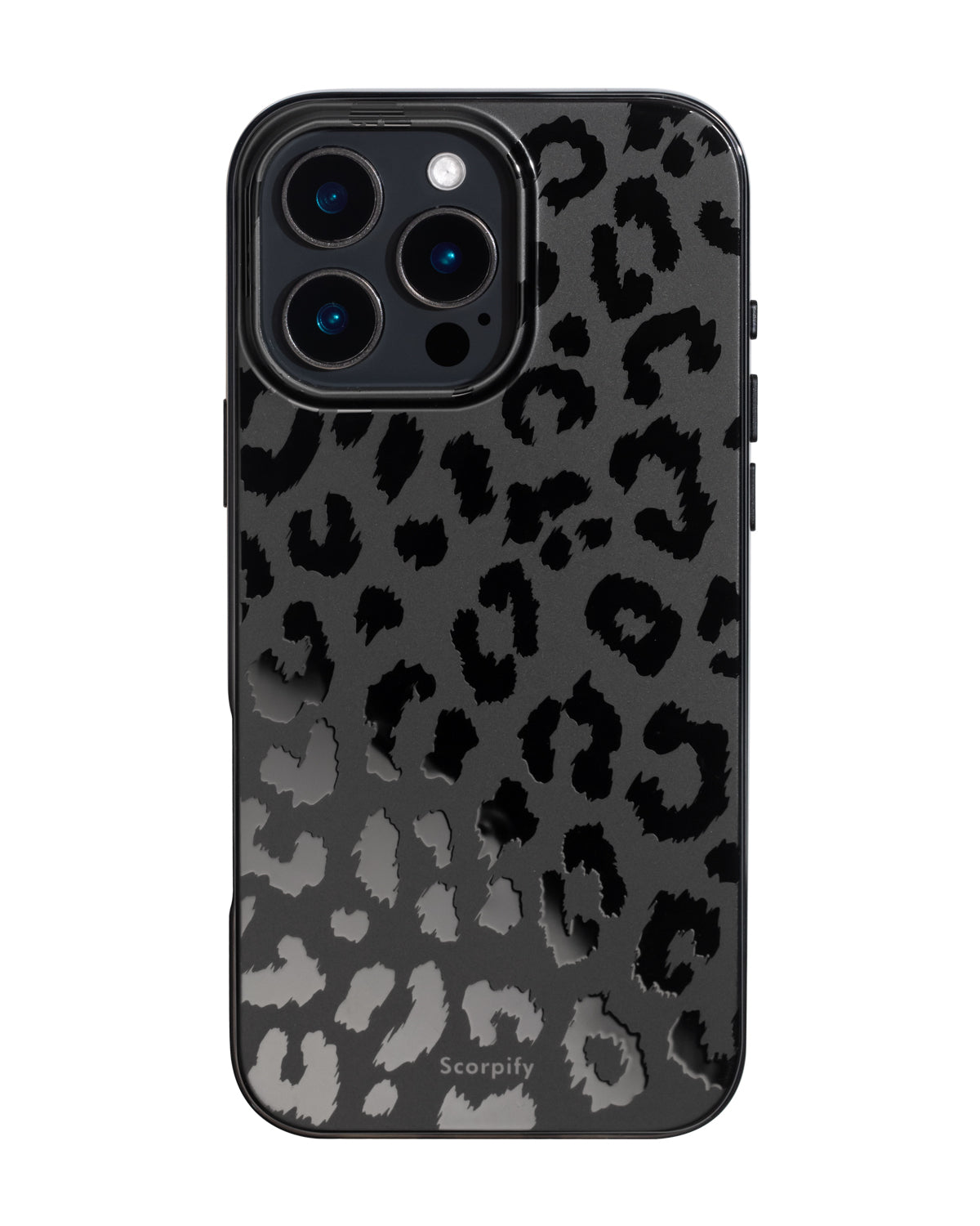 Black Leopard Magnetic iPhone Case, iPhone 16 Pro Max Black Leopard Magnetic iPhone Case, iPhone 16 Pro Max