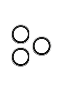Split Matte Metal Camera Lens Protector for iPhone