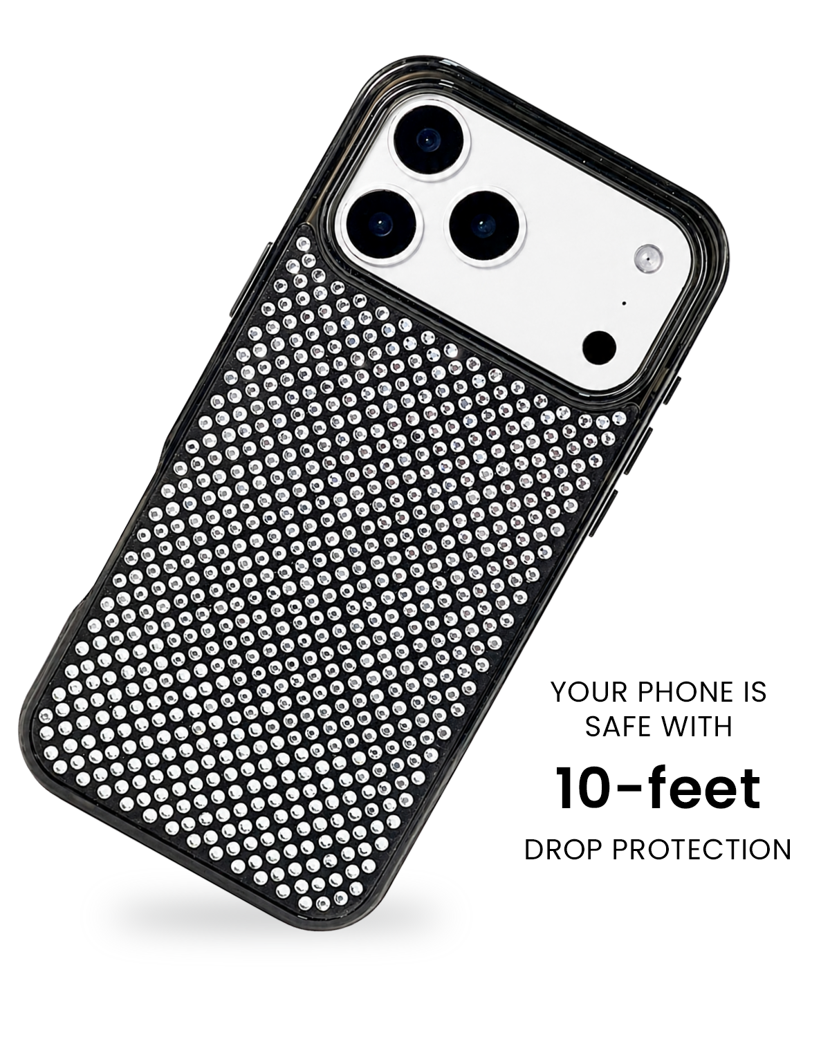 White Diamond Lustre iPhone Case