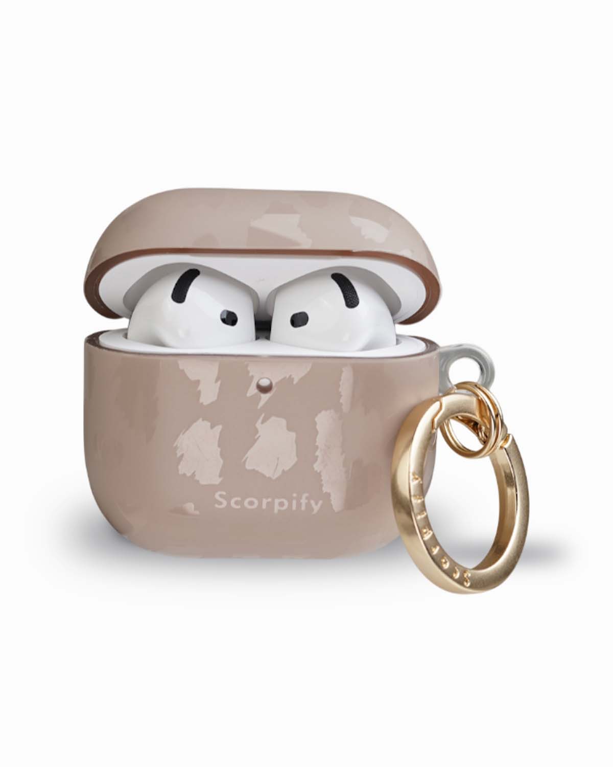 Nude Leopard AirPods Case