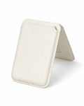 Pearl White MagSafe Leather Wallet