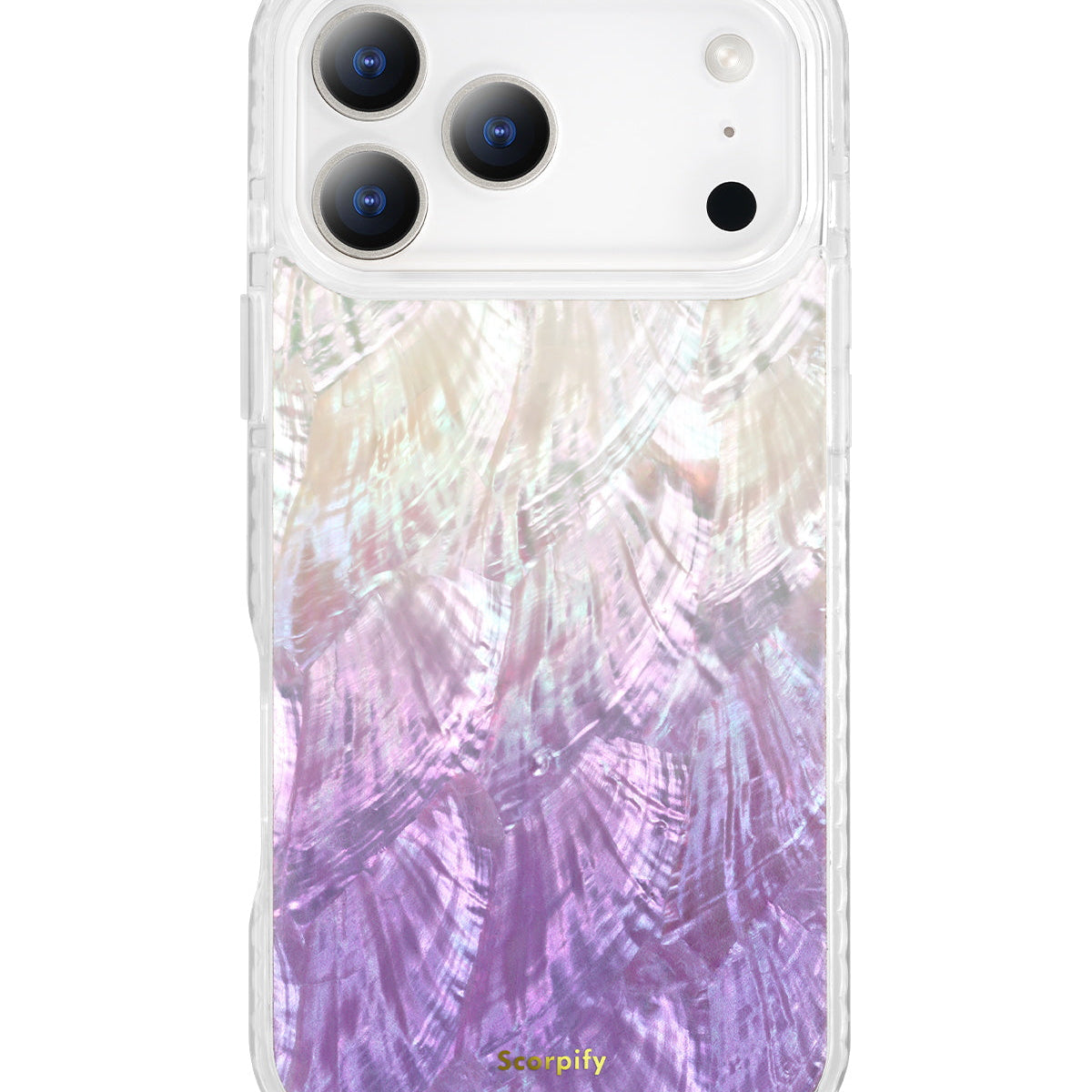 Purple Mother of Pearl Magnetic iPhone Case