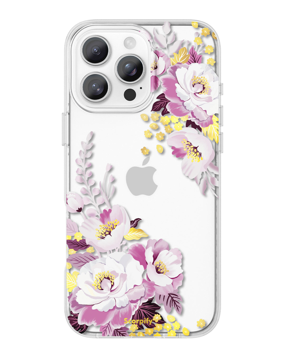 Purple Peony iPhone Case