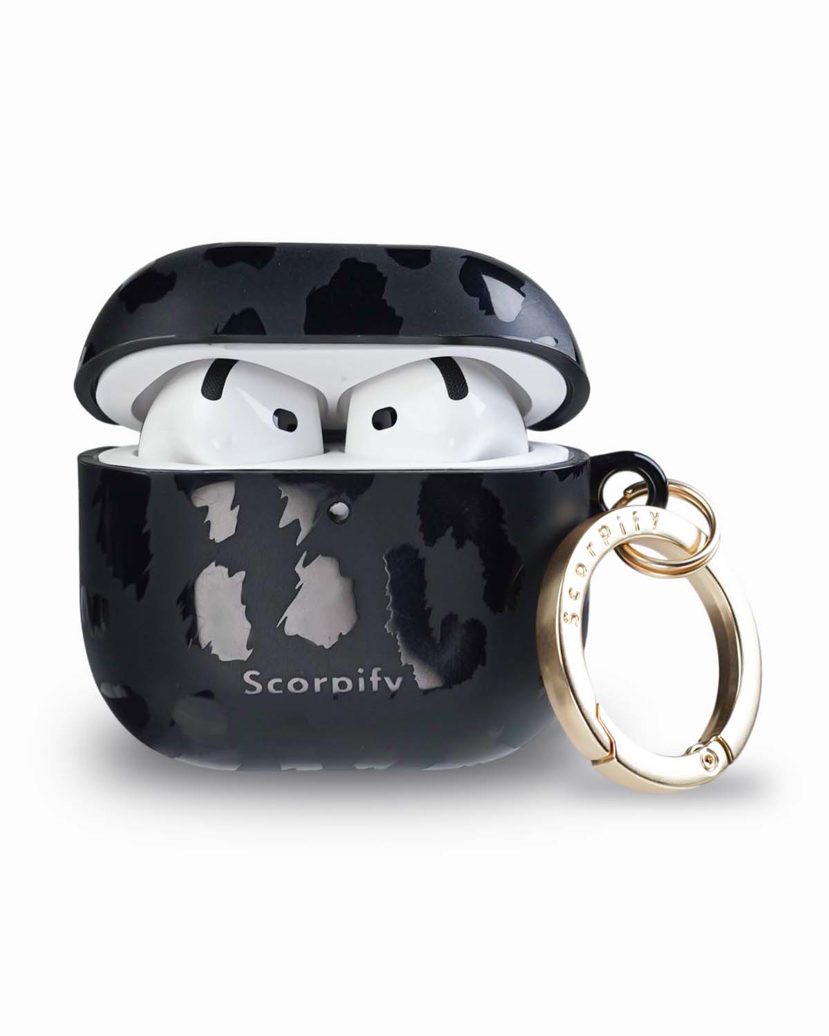 Black Leopard AirPods Case