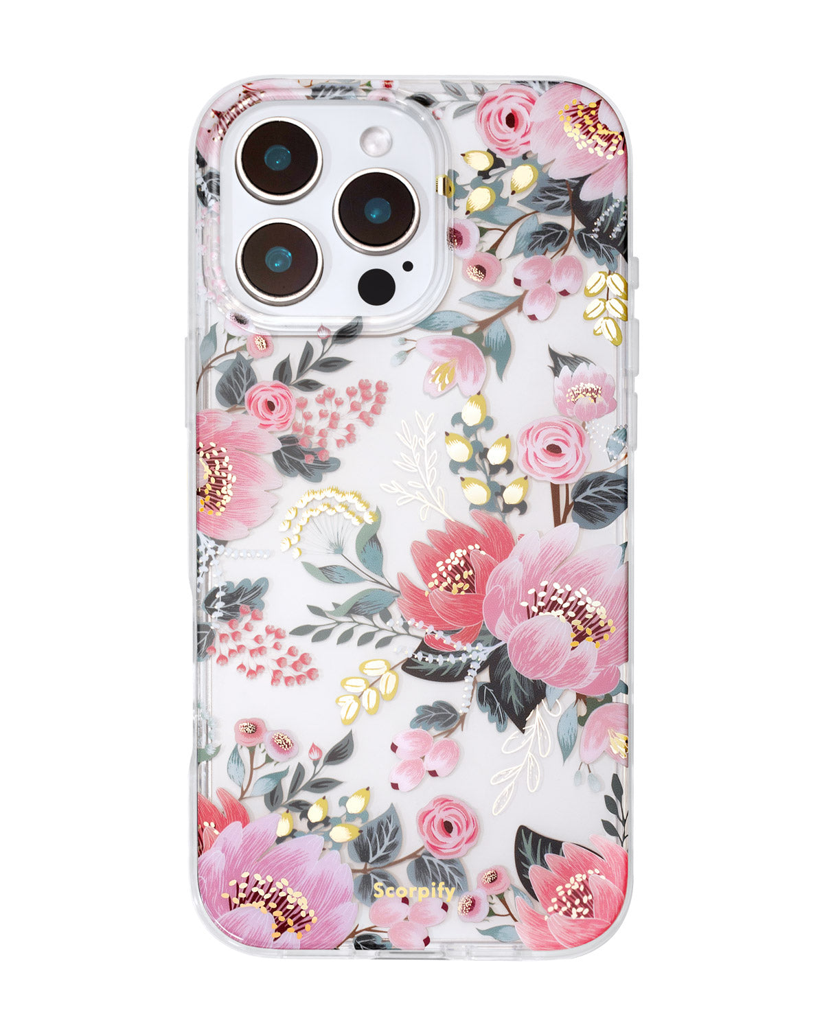 Floral iPhone case with protective and trendy design