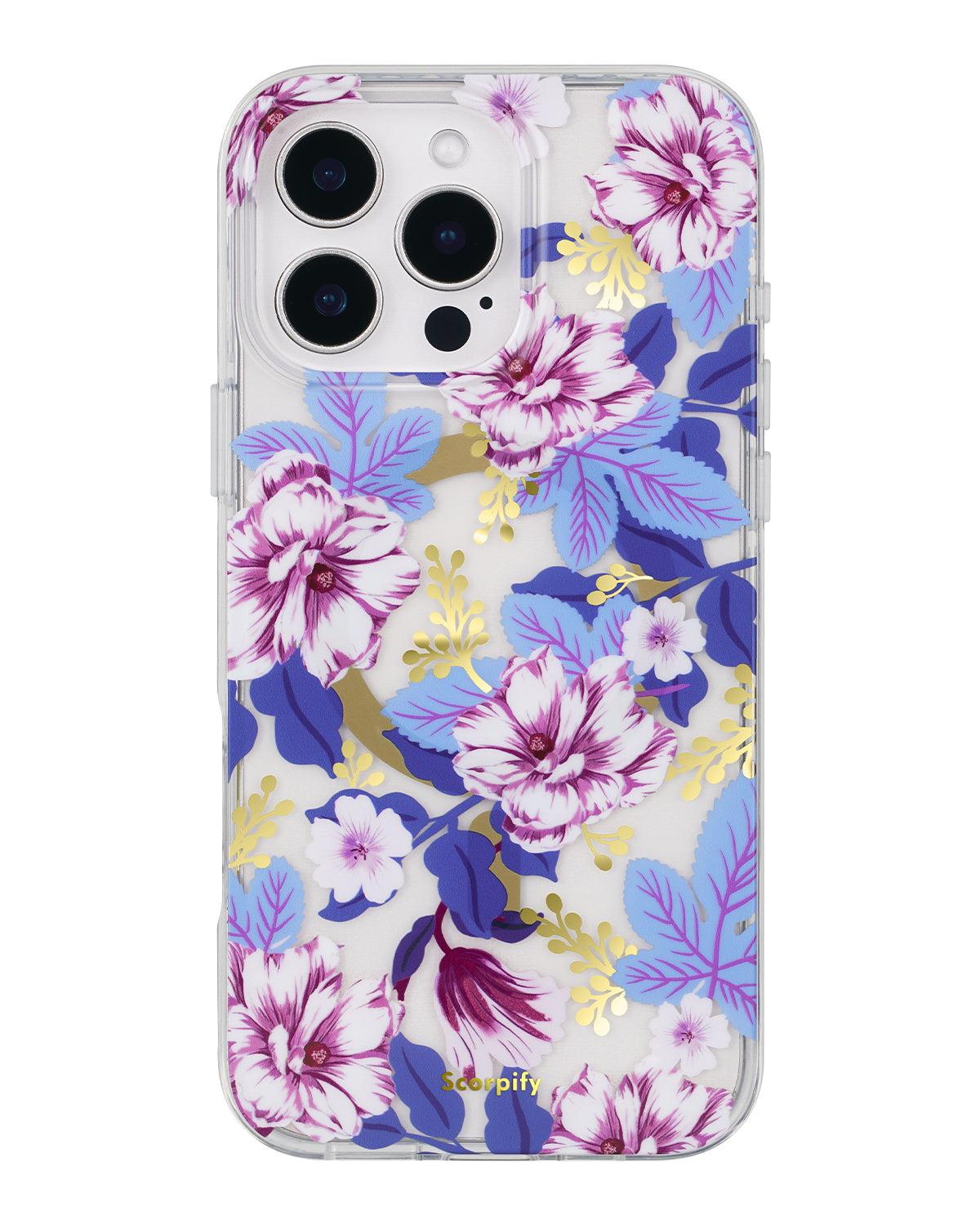 Purple Hibiscus Magnetic iPhone Case