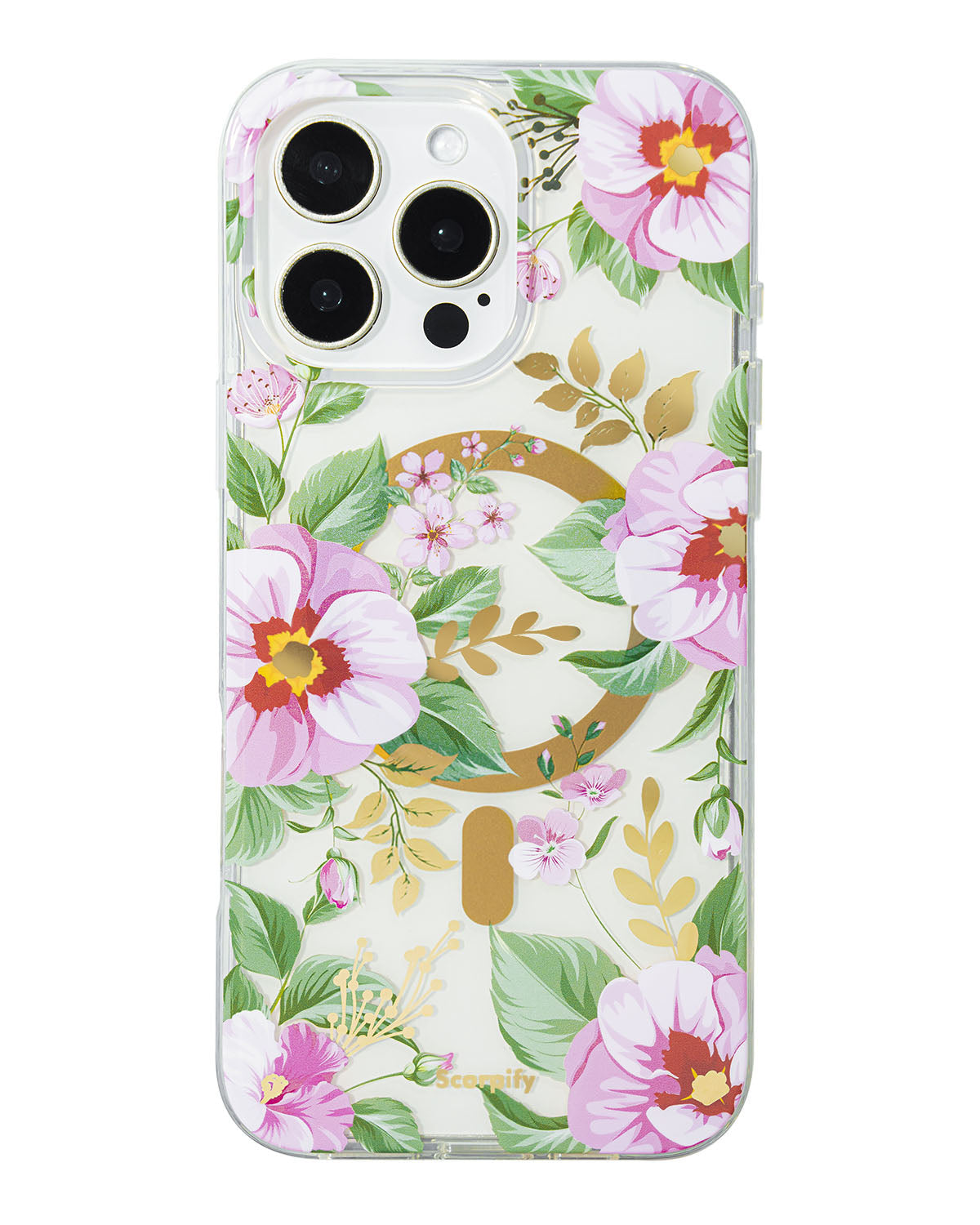 Soft floral primrose design for trendy phone case styles