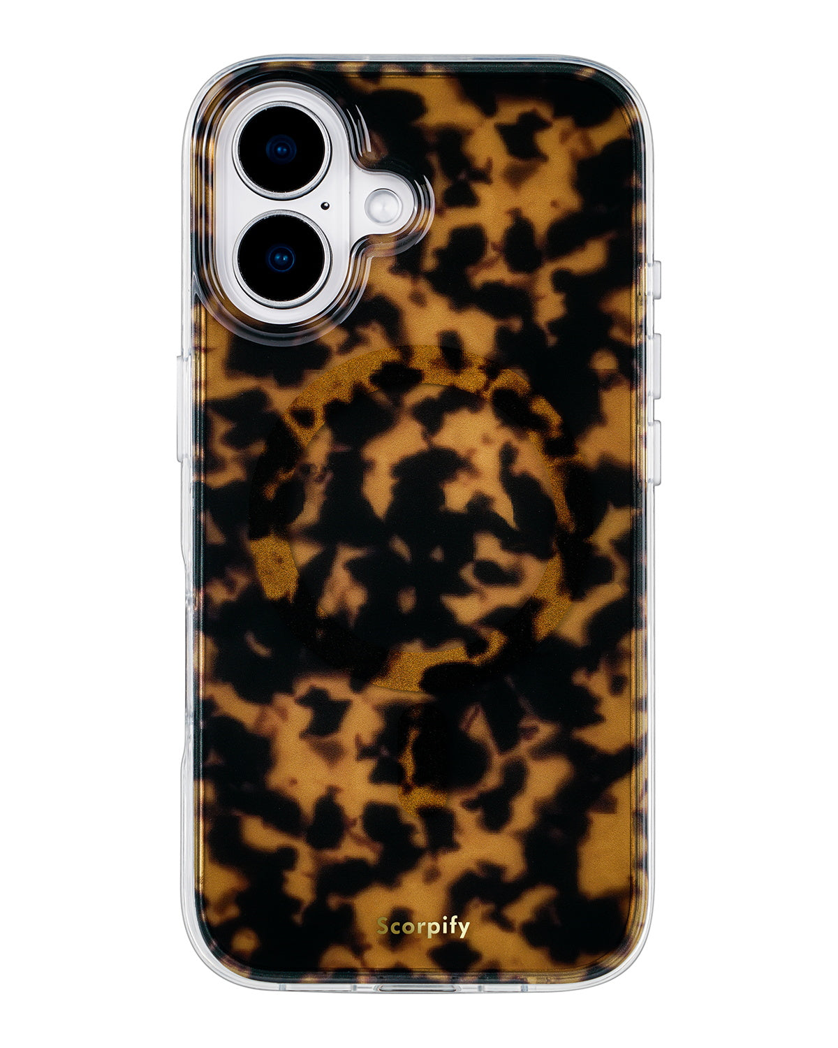 Brown Tortoise Shell Magnetic iPhone Case