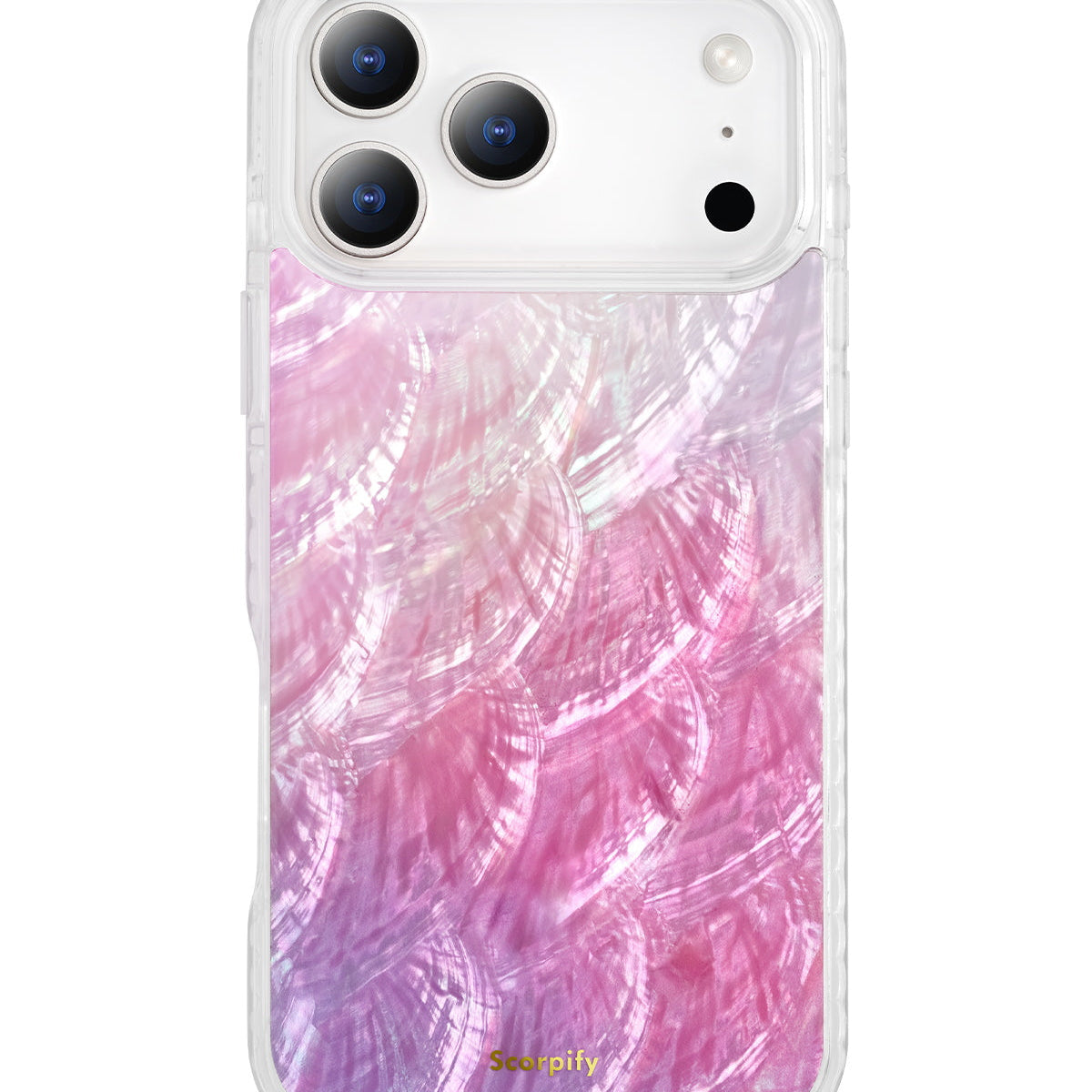 Pink Mother of Pearl Magnetic iPhone Case