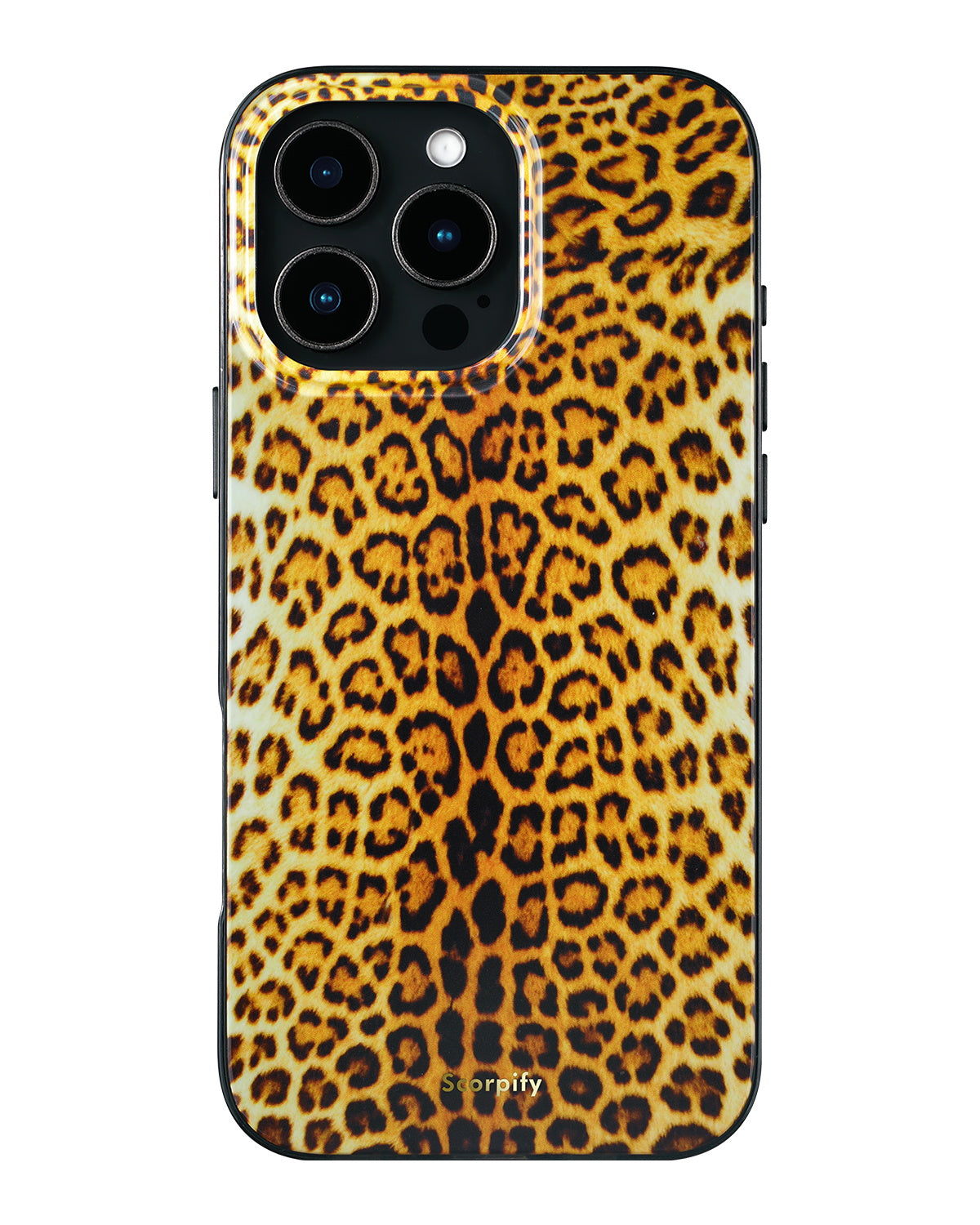 Gold Leopard Print Magnetic iPhone Case