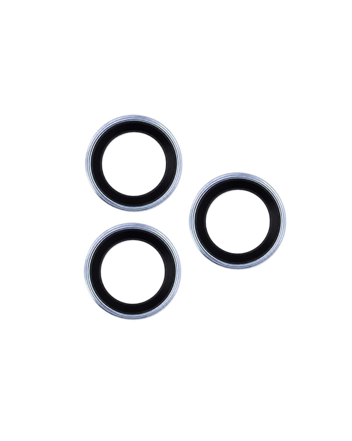Split Matte Metal Camera Lens Protector for iPhone