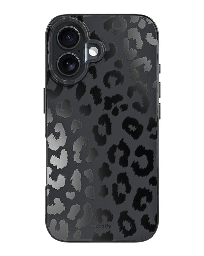 Black Leopard Magnetic iPhone Case