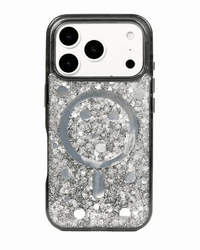Platinum Stardust iPhone Case front view