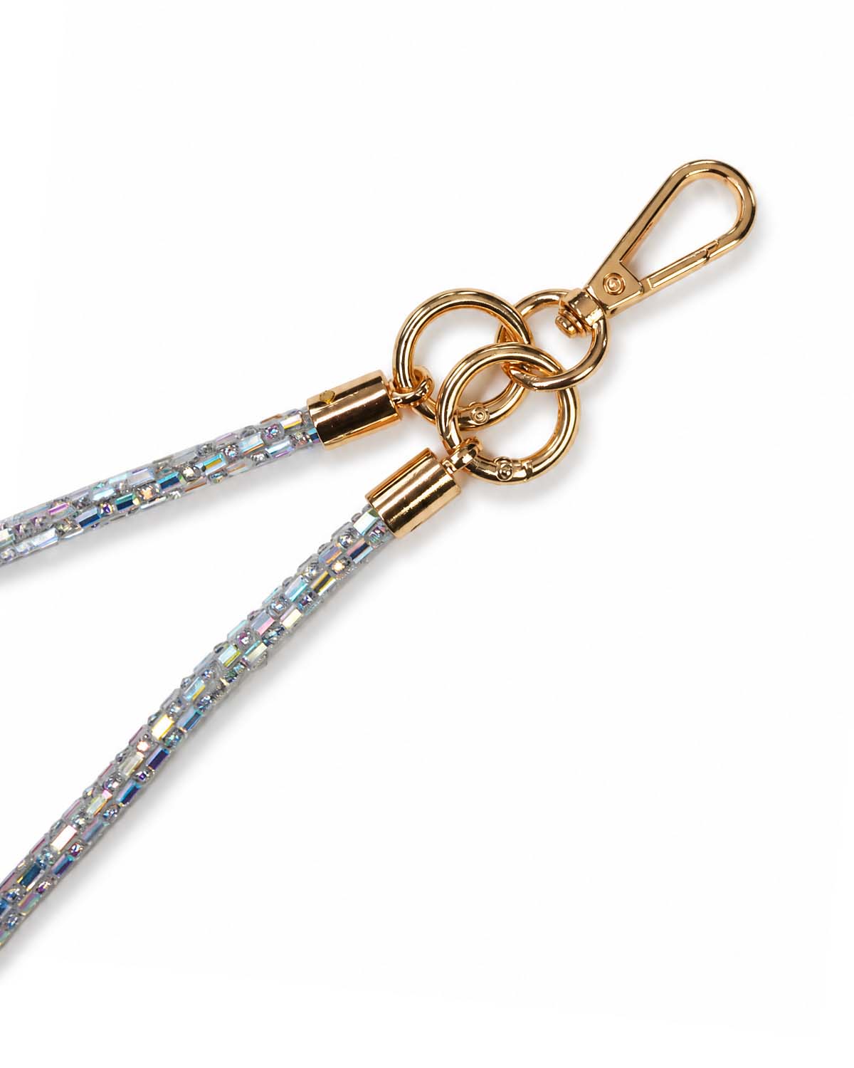 Iridescent Crystal Beaded Phone Strap view 4
