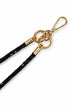Black Crystal Beaded Phone Strap view 4
