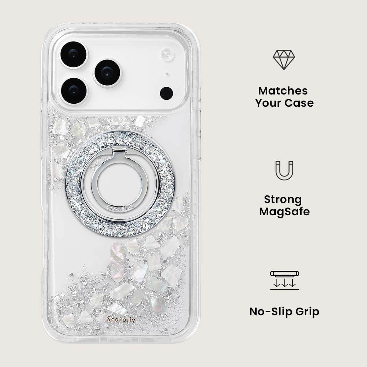 Gleam Arctic Aurora MagSafe Ring Holder