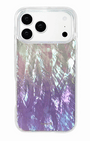 Purple Mother of Pearl MagSafe iPhone Case