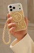 Cute phone charms with bright yellow bead design