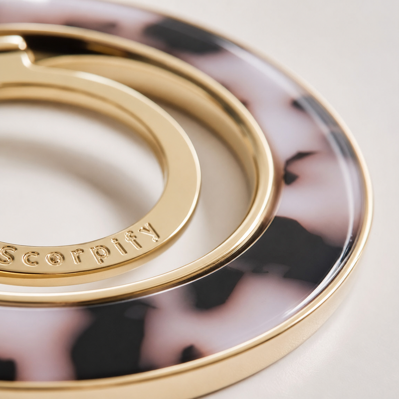 Pink Tortoiseshell Pattern