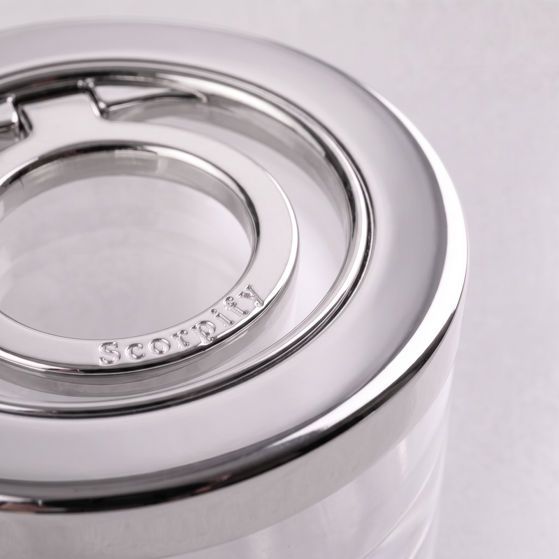 Sleek Metallic Finish