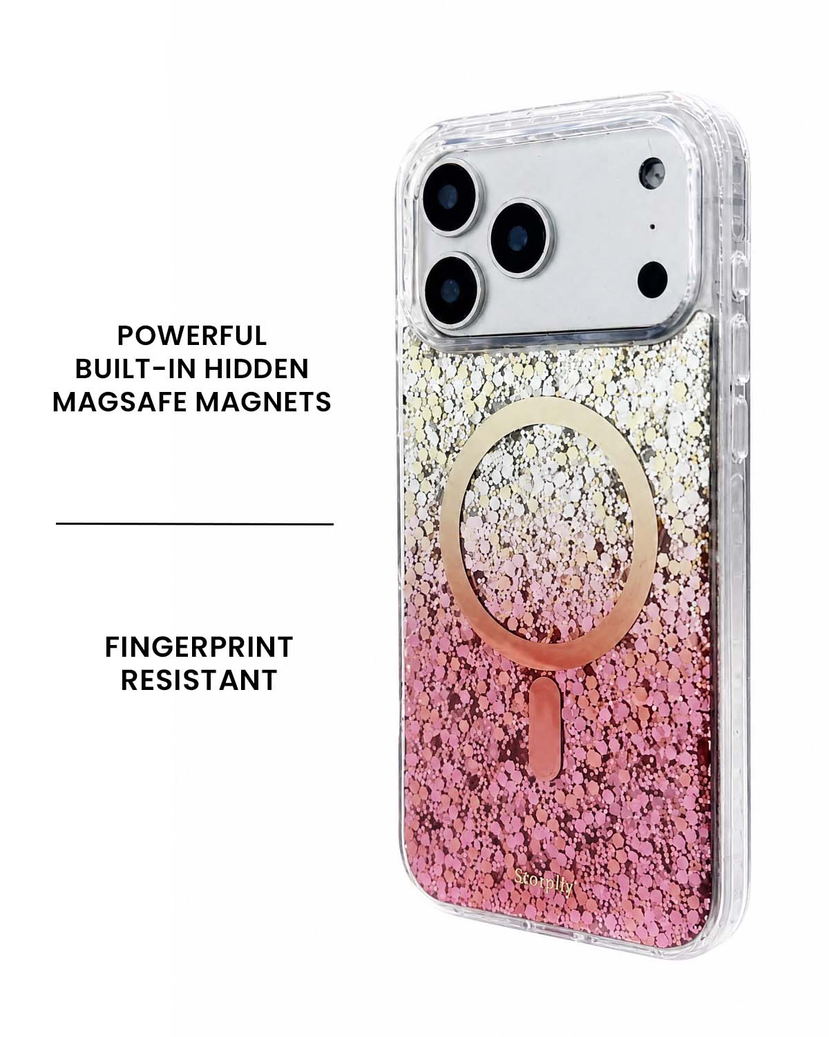 Rose Aurora MagSafe iPhone Case