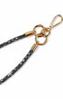 Gray Crystal Beaded Phone Strap view 4