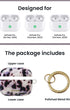 Pink Tortoise Shell AirPods Case