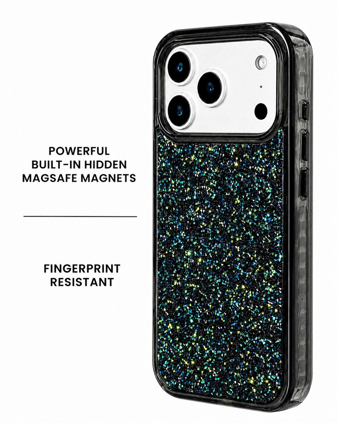 Aurora Crystal Radiance MagSafe iPhone Case