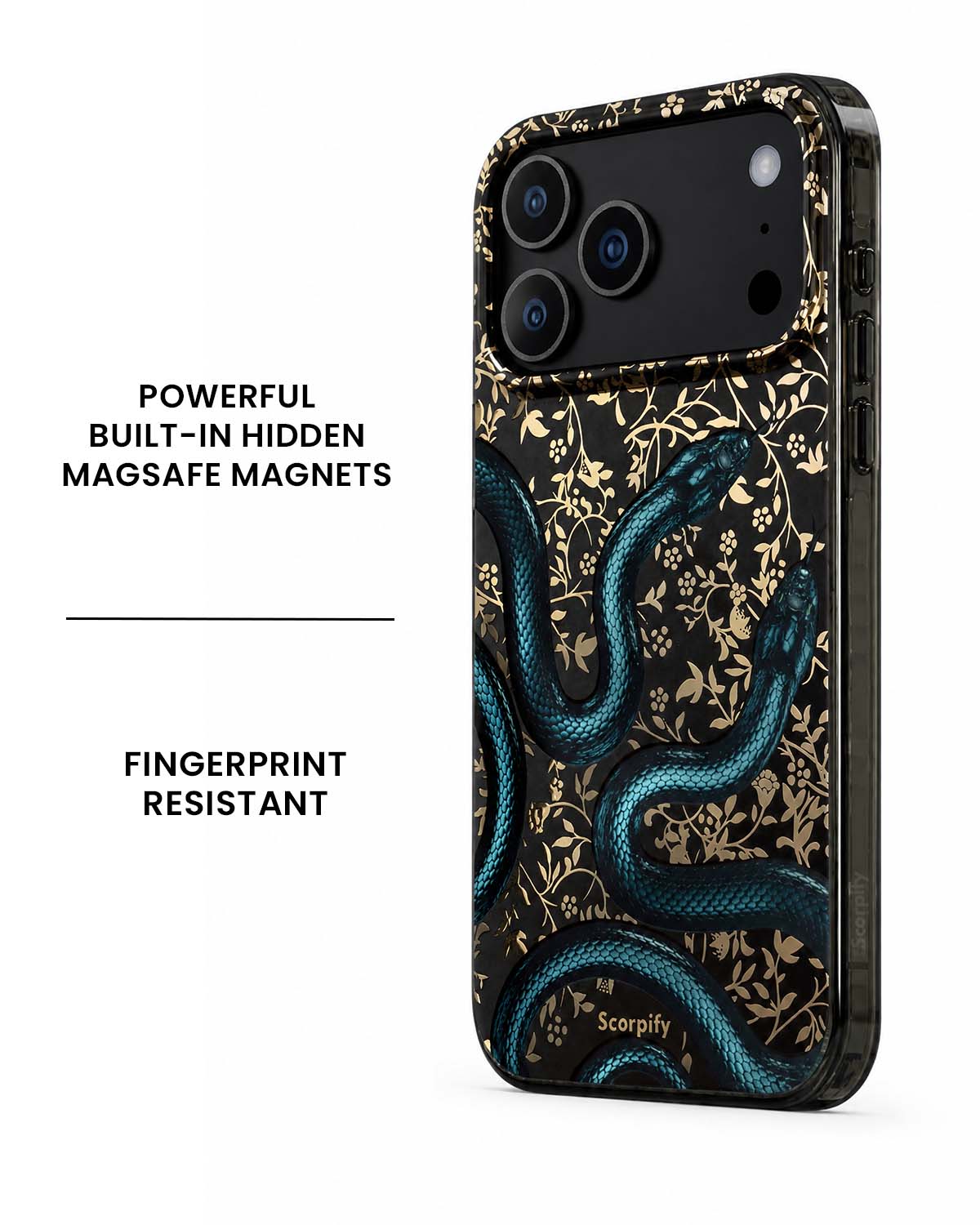 Double Snake MagSafe iPhone Case
