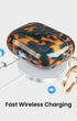 Brown Tortoise Shell AirPods Case