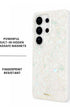Pearl Samsung phone case with hidden MagSafe magnets
