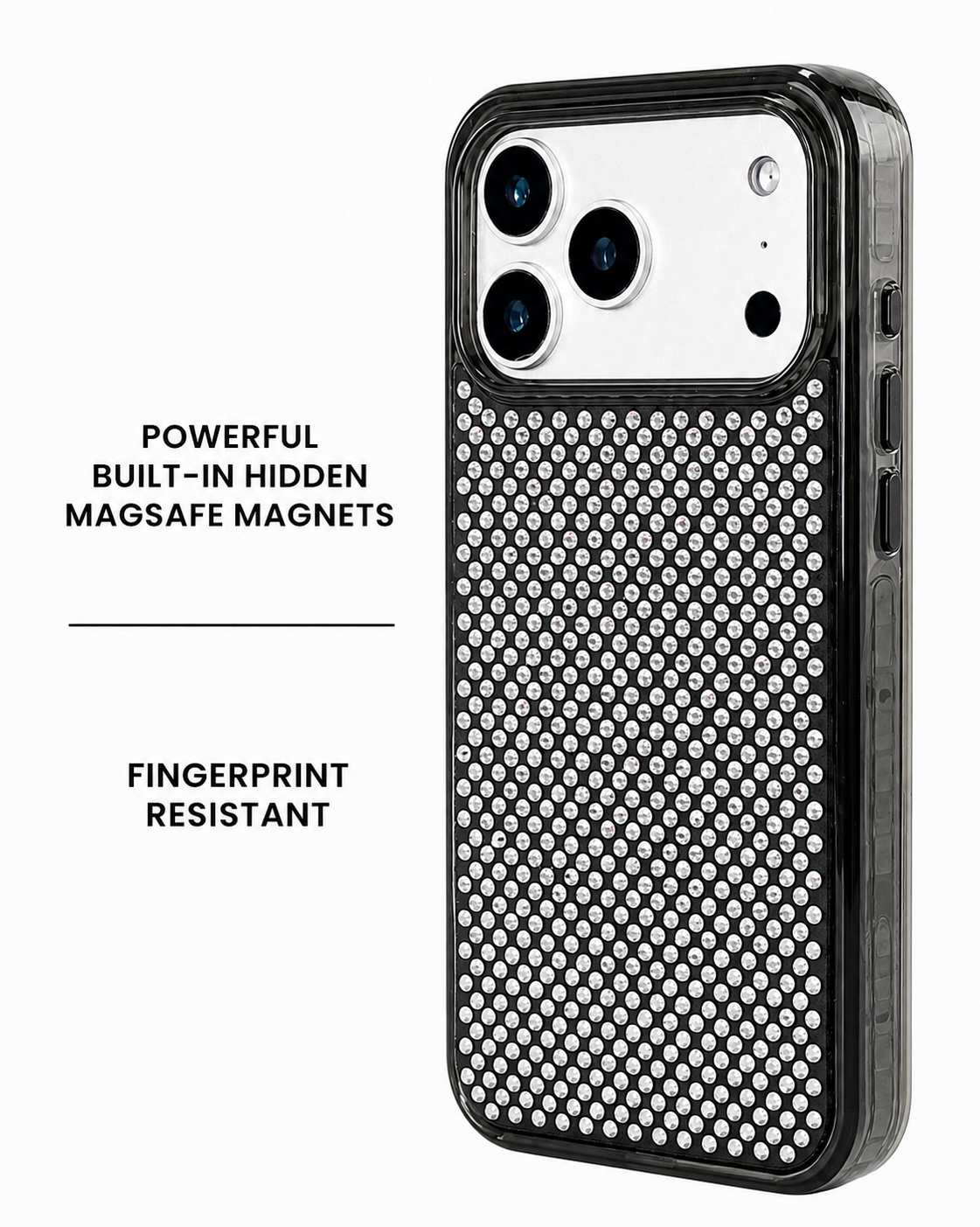 White Diamond Lustre iPhone Case