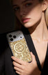 Karat Stardust iPhone Case styled on phone