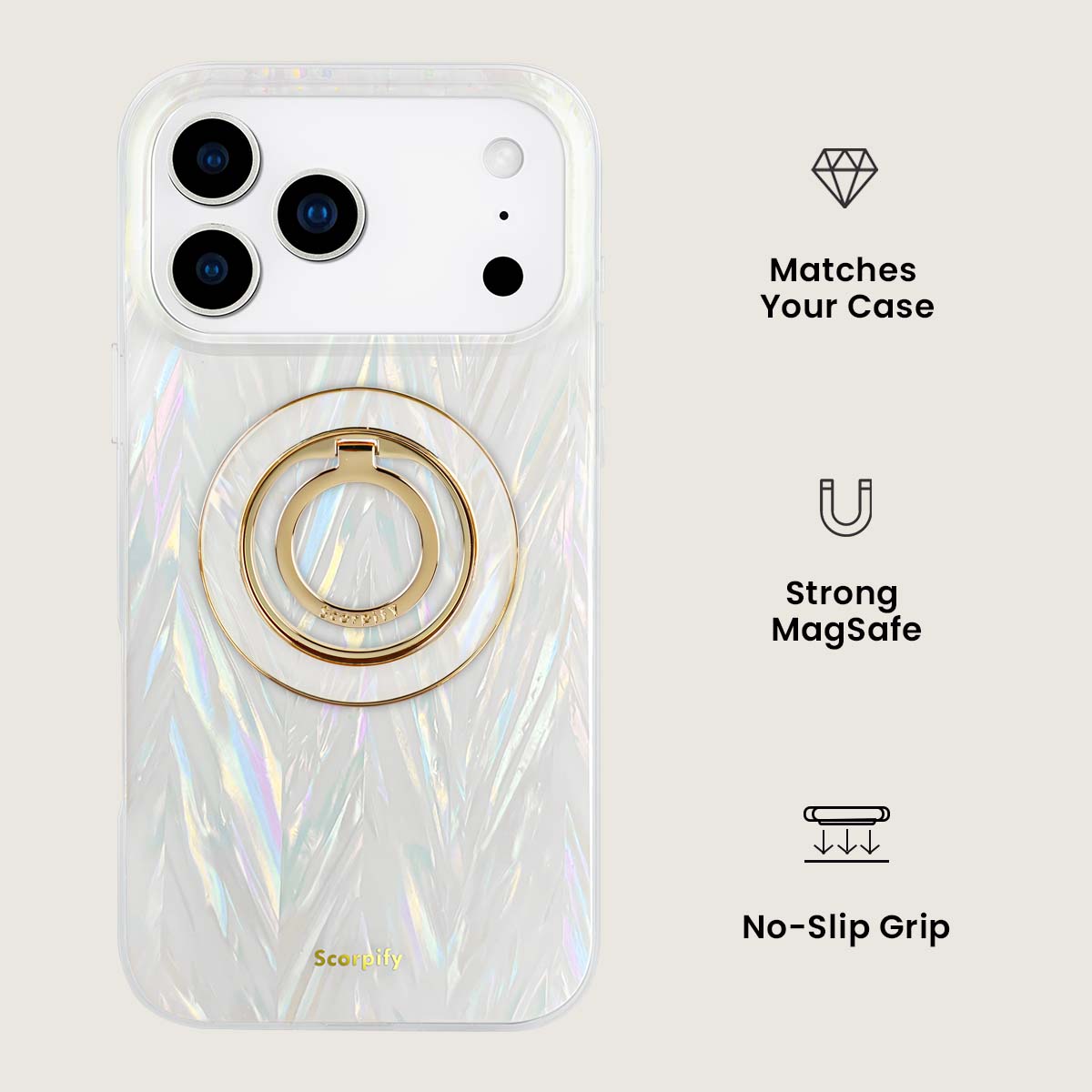 Aurora Spine MagSafe Ring Holder